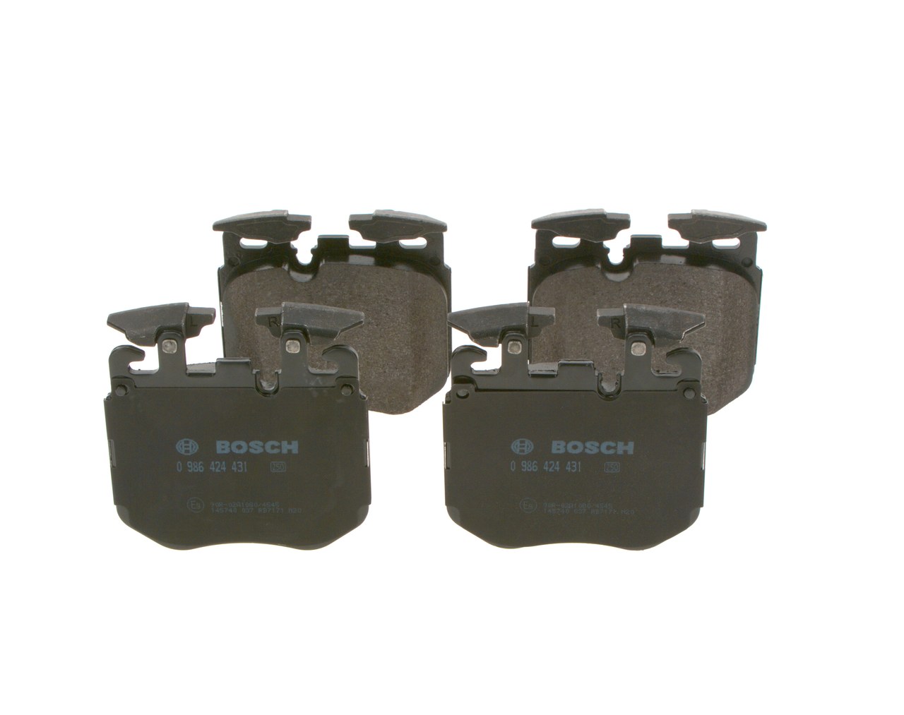 BOSCH 0 986 424 431 Bremsbeläge BMW 3 (G21) Touring M340i xDrive 374 PS B58 B30 B