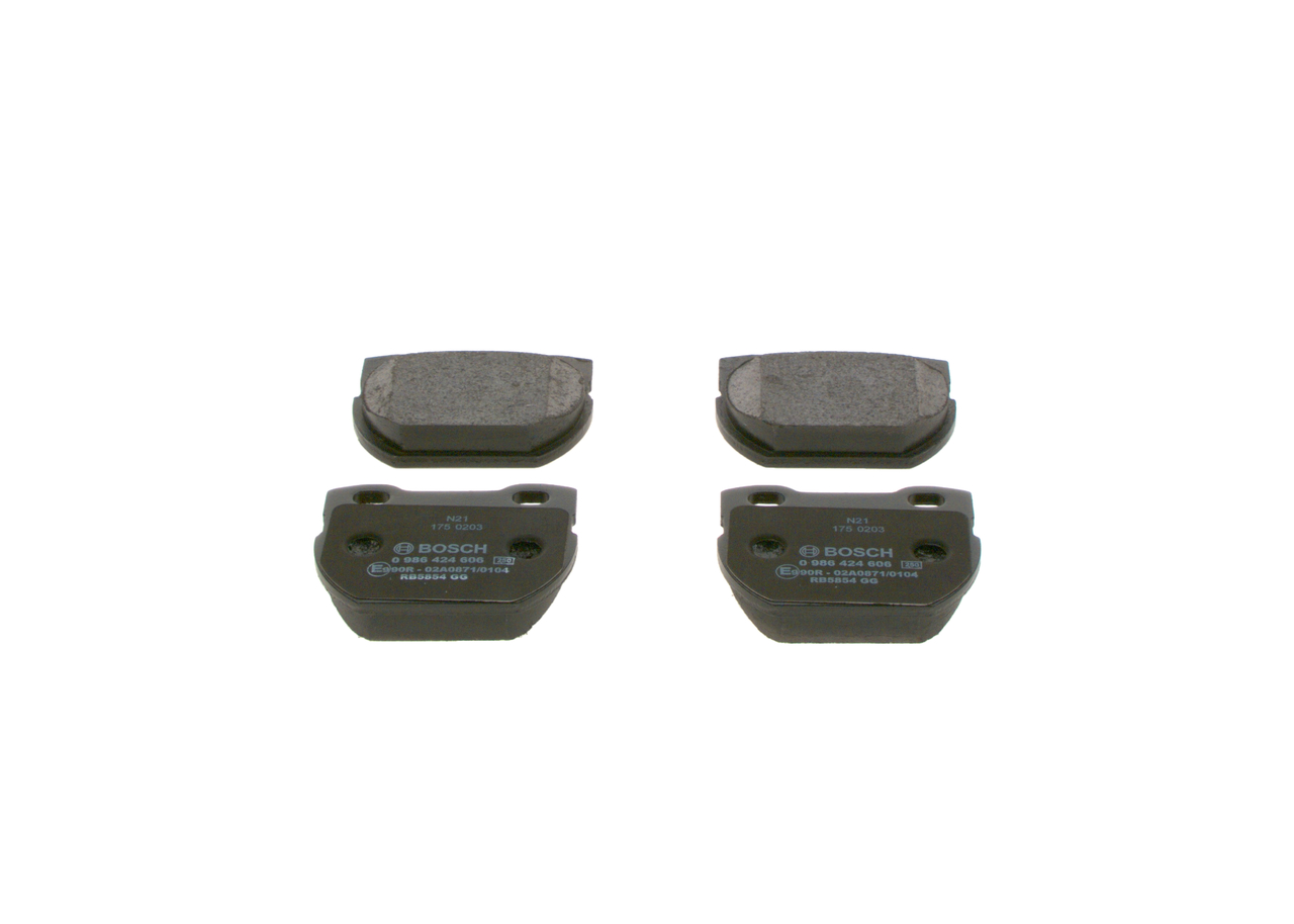 BOSCH 0 986 424 606 Fékdob 2.4 Td4 4x4 140 LE DT244(PUMA)