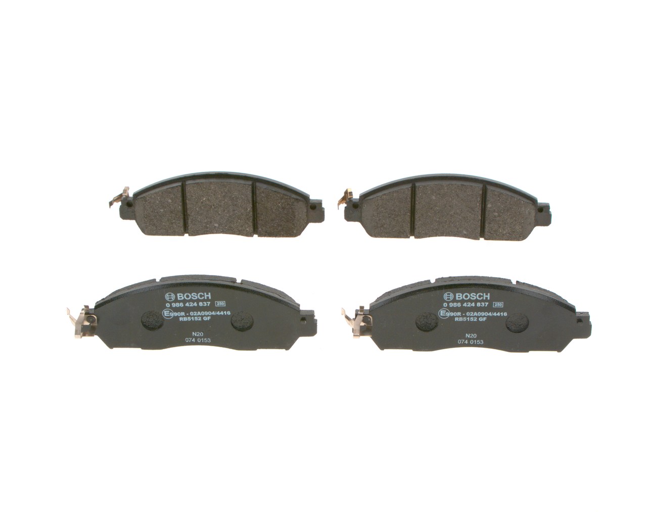 BOSCH 0 986 424 837 Ankerblech 2.3 dCi 4x4 158PS 2024