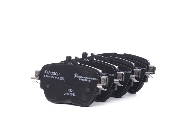 BOSCH 0 986 424 845 Τακάκια φρένων Mercedes S213 E 200 2.0 (213.242) 184 PS M 274.920