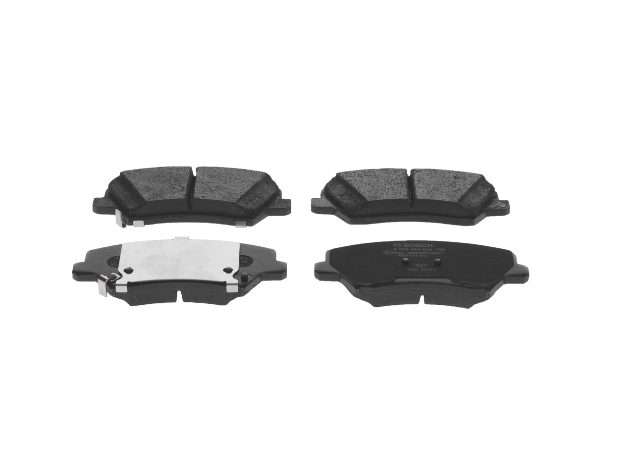BOSCH 0 986 424 863 Jarrupalat Hyundai i30 III Farmari 1.4 MPI 101 hv G4LC