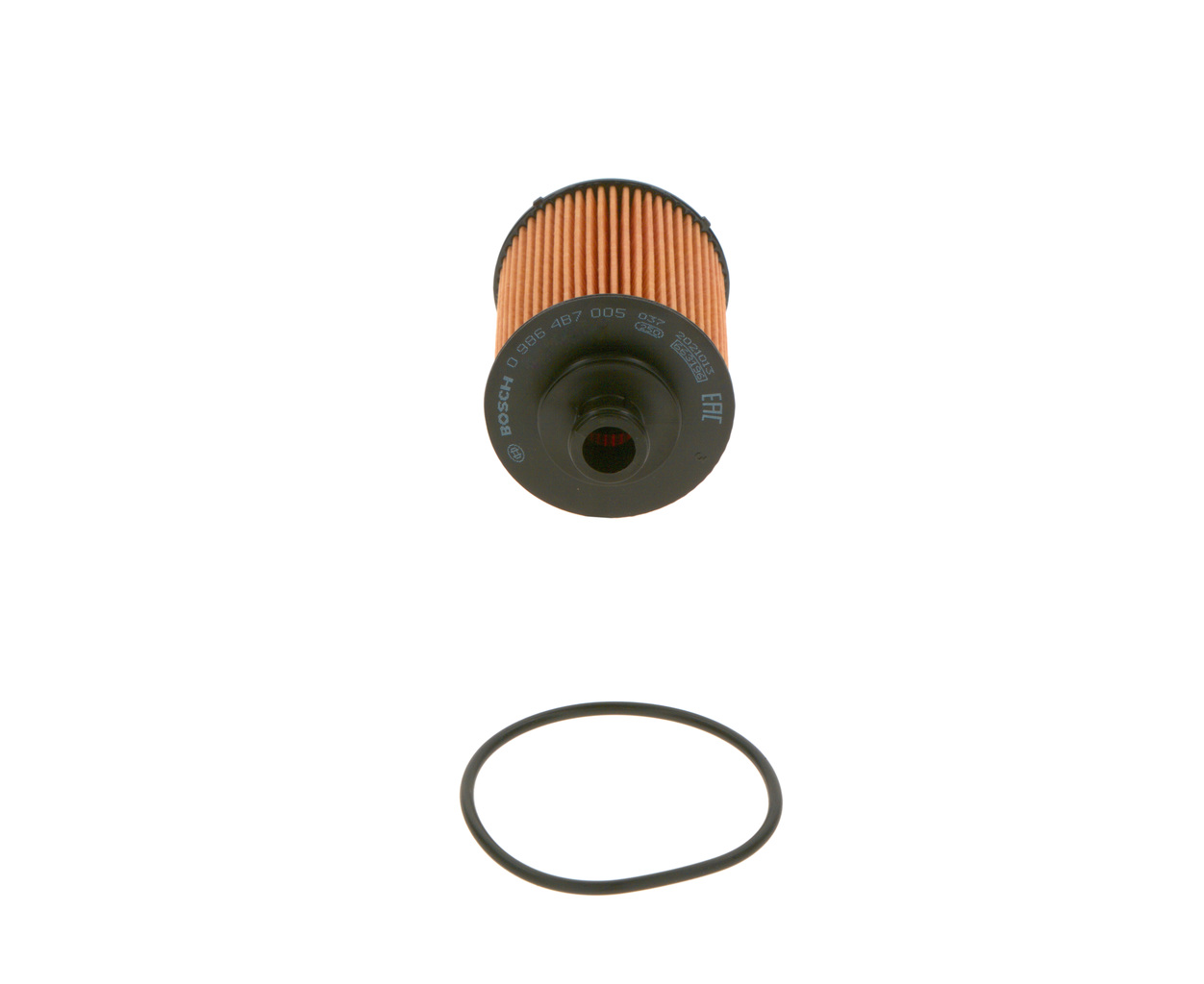 BOSCH 0 986 4B7 005 Ölfilter Lancia Ypsilon 843 1.3 JTD (843.AXD11, 843.AXD1A) 70 PS 188 A9.000