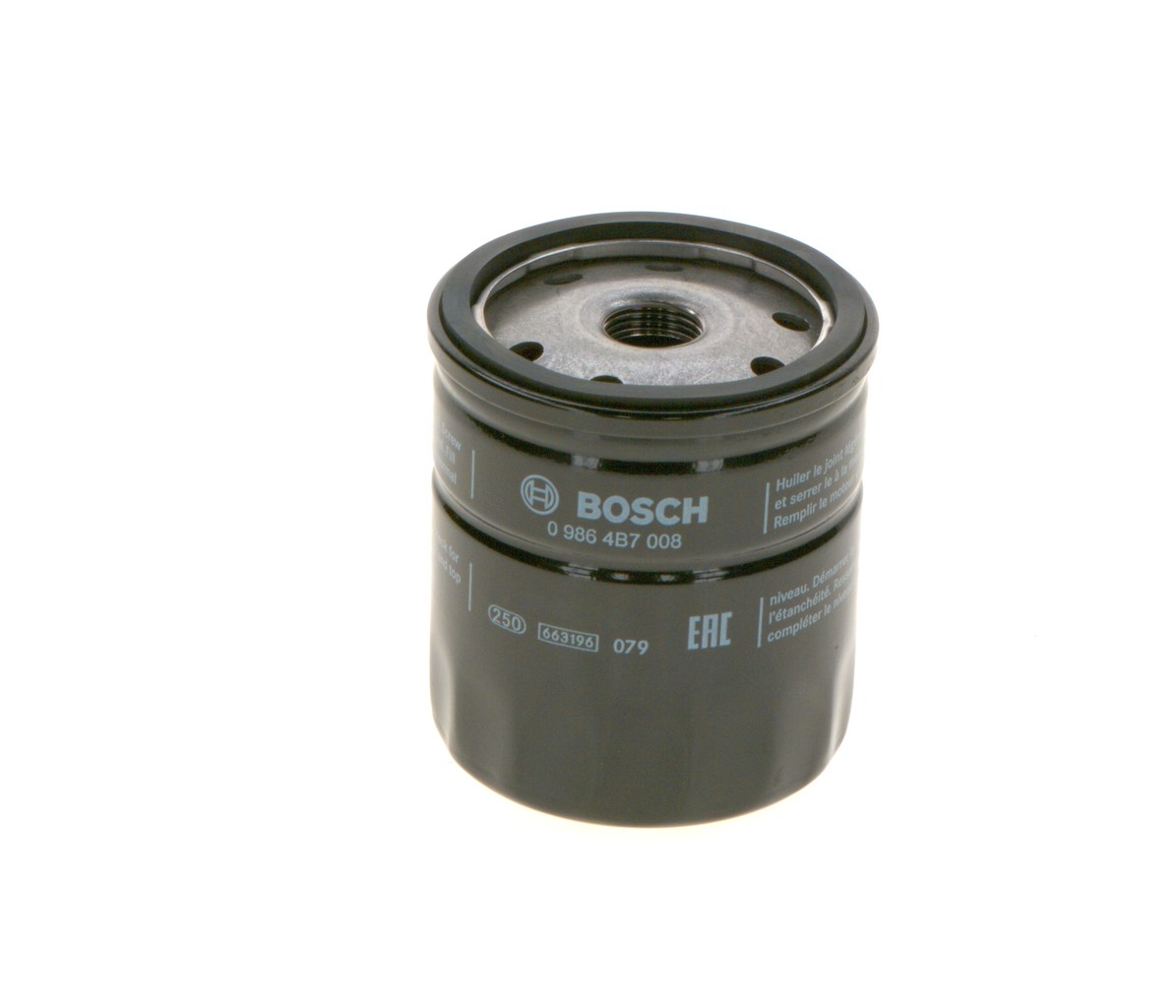 DAEWOO BOSCH Motoroliefilter 0 986 4B7 008