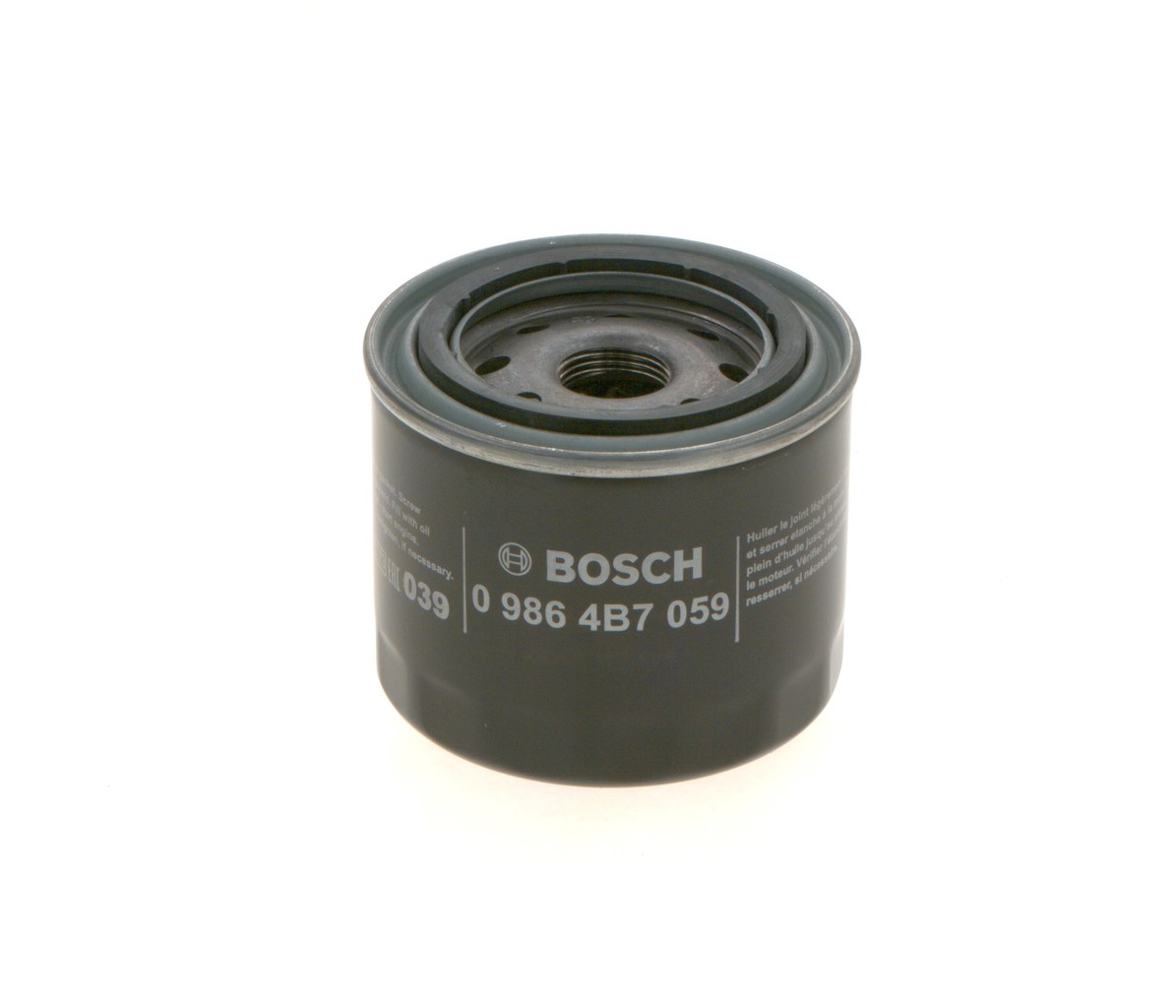 BOSCH 0 986 4B7 059 Filtru ulei Mitsubishi L200 Mk2 2.0 102 CP 4G63 (SOHC 8V)
