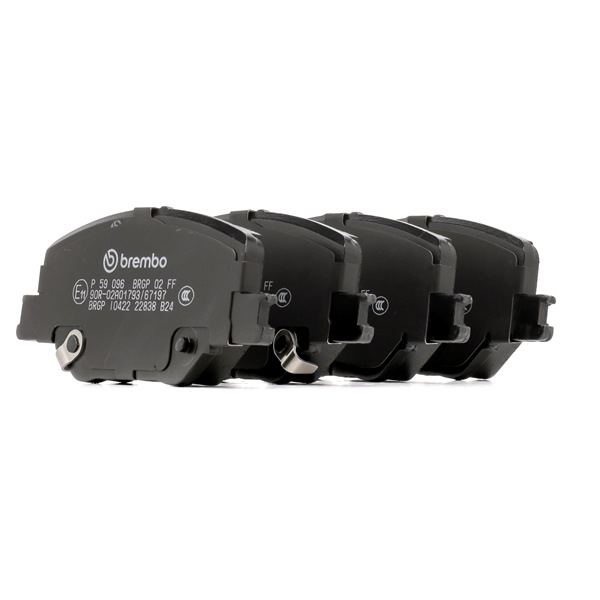 BREMBO P 59 096 Bremsbeläge VAUXHALL Insignia Mk2 (B) Schrägheck (Z18) 2.0 GSI 4X4 230PS 2023