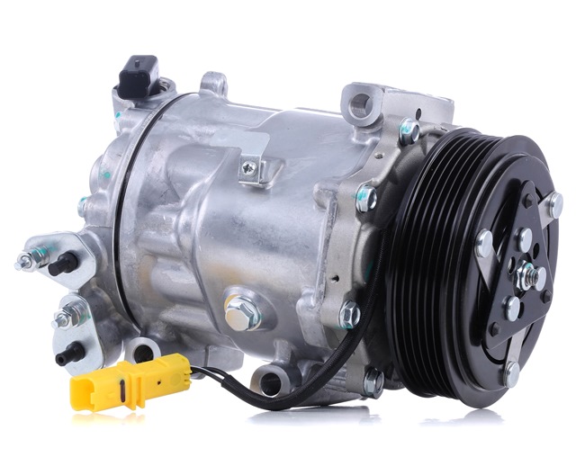 RIDEX 447K0505 Compressor de ar condicionado CITROËN C5 II Hatchback 2.2 HDi 133 cv 4HX (DW12TED4)