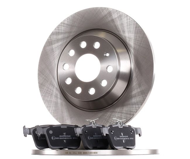 RIDEX 3405B0394 Kit de frein AUDI A3 8v 2.0 TDI quattro 150CV 2012