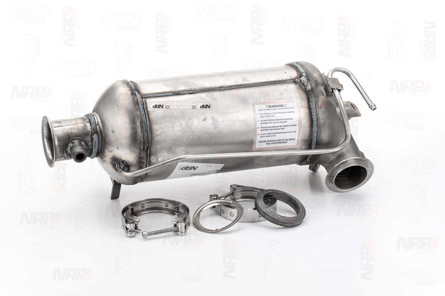 NAP carparts CAD10256 Φίλτρο μικροσωματιδίων VW Multivan T5 2.5 TDI 174 PS BPC