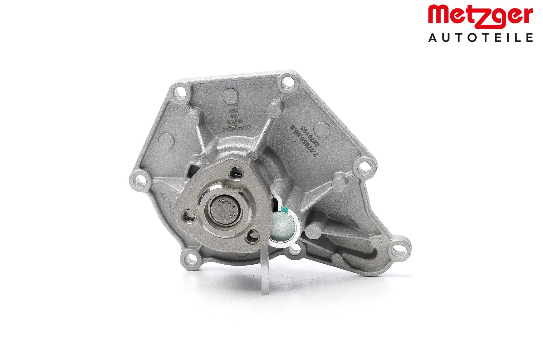 METZGER 4007036 Vesipumppu Audi A6 C6 2.8 FSI 210 hv BDX