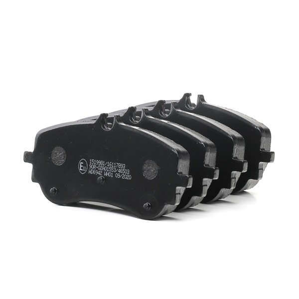 RIDEX 402B1408 Handremschoenen 2.0 TDI 4motion 163 Pk DMZD