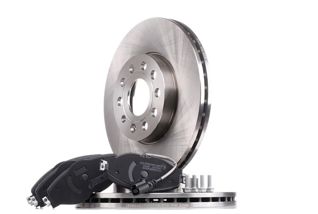 RIDEX 3405B0416 Set freni a disco Audi A3 Sedan 1.4 TFSI Flex 150 CV CWLA