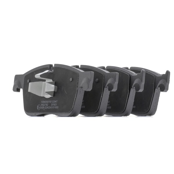RIDEX 402B1420 Pastilhas de travão Jaguar F-Pace X761 2.0 D200 MHEV 204 cv 204DTY(AJ21D4)