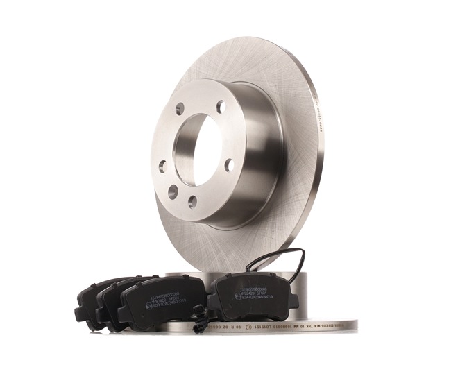 RIDEX 3405B0425 Set frana Renault Master 3 Van 2.3 dCi 100 FWD (FV0A, FV0B, FV0G, FV0K, FV0H) 101 CP M9T 670