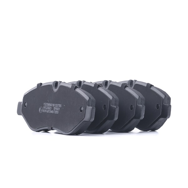 RIDEX 402B1426 Τακάκια φρένων Mercedes S211 E 63 AMG 6.2 (211.277) 514 PS M 156.983