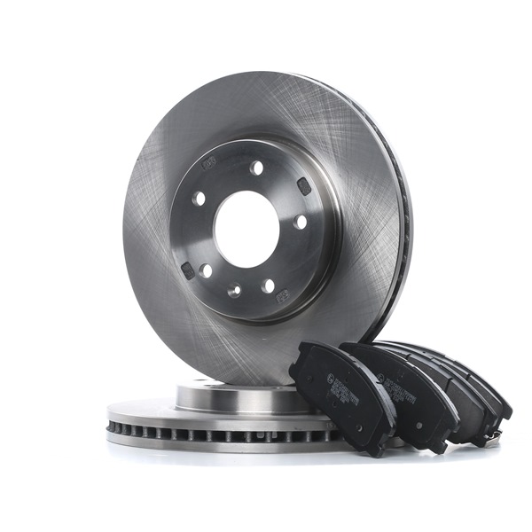 RIDEX 3405B0428 Remschijven en -blokken VAUXHALL Antara (L07) 2.4 167 Pk A 24 XF