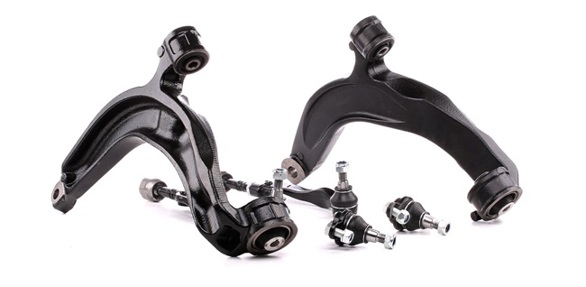 RIDEX 772S0383 Kit de reparação braço oscilante VW T5 Camião de plataforma 1.9 TDI 102 cv BRS