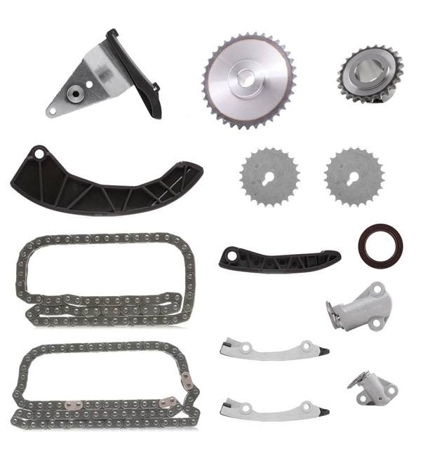 RIDEX 1389T2498 Kit de cadena de distribución KIA Ceed ED 1.6 CRDi 128 128 cv D4FB