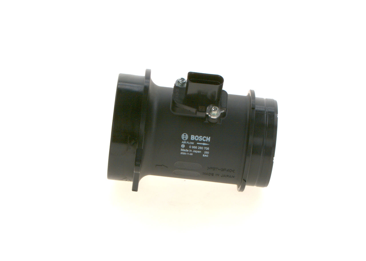 BOSCH 0 986 280 708 Luftmængdemåler VW Phaeton 3d 3.0 V6 TDI 4motion 240 HK CARB
