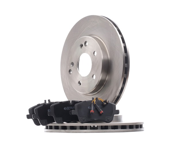 RIDEX 3405B0463 Σετ φρένων τακακια και δισκοπλακες Mercedes S210 E 320 3.2 (210.265) 224 PS M 112.941