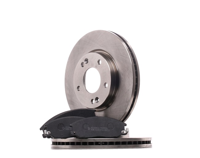 RIDEX 3405B0472 Bremsesett Hyundai Santa Fe sm 2.0 CRDi 4x4 125 hk D4EA