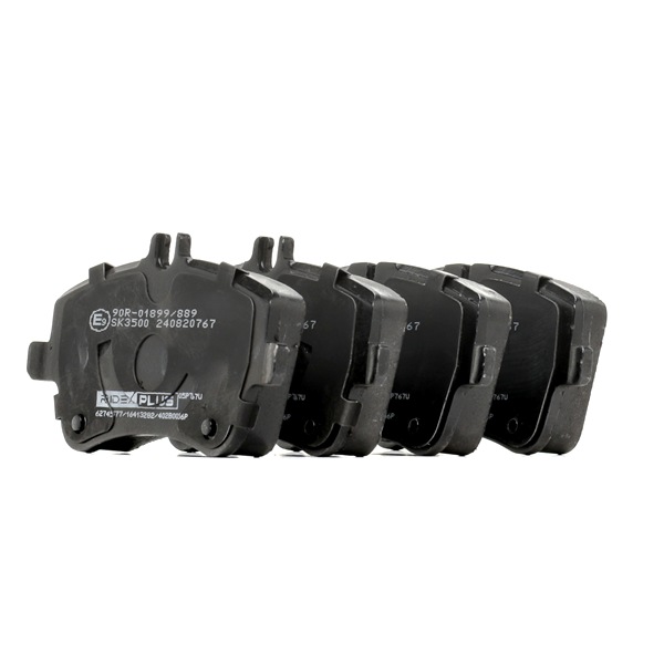 RIDEX PLUS 402B0056P Τακάκια φρένων Mercedes W203 C 320 FLEX 3.2 218 PS 112.946