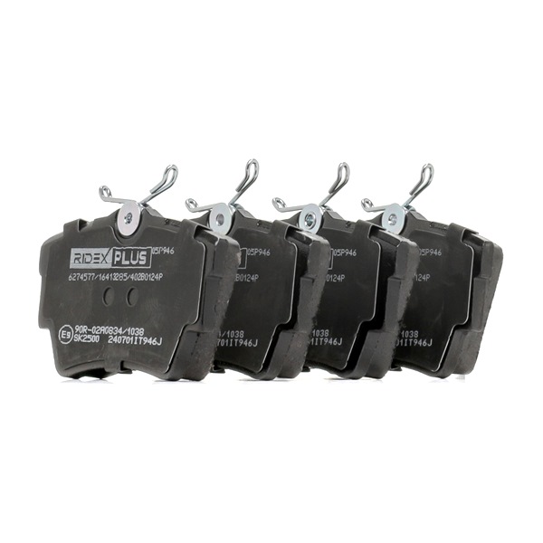 RIDEX PLUS 402B0124P Fékdob 1.9 dCi 102 LE F9Q 760