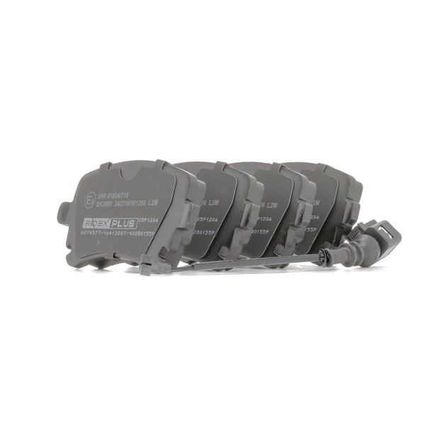 RIDEX PLUS 402B0155P Jarrupalat T5 Multivan 2.0 TDI 4motion 140 hv CCHA