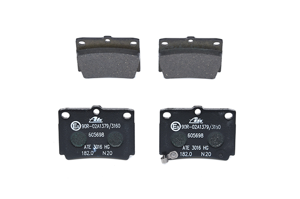 ATE 13.0460-5698.2 Τακάκια φρένων Mitsubishi Pajero 2 3.0 4WD 177 PS 6G72 (SOHC 24V)