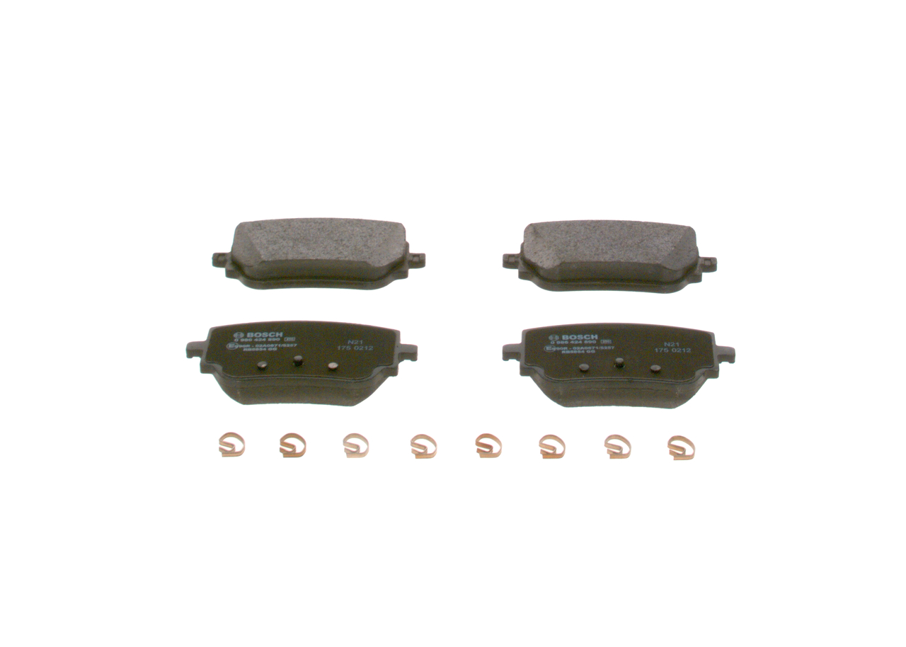 BOSCH 0 986 424 890 Fékdob B 250 e (247.085) 218 LE 282.814
