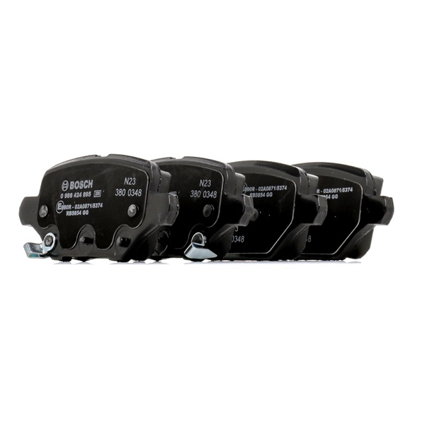 BOSCH 0 986 424 895 Bremseklosser OPEL Mokka / Mokka X (J13) 1.6 CDTI (_76) 136 hk D 16 DTH