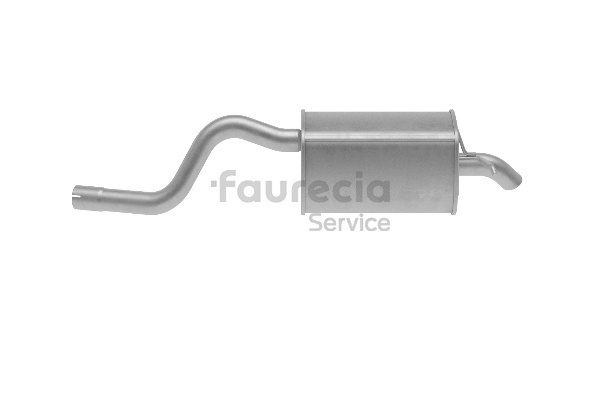 Faurecia FS55327 Marmitta Renault Twingo 2 1.2 Turbo 100PS 2013
