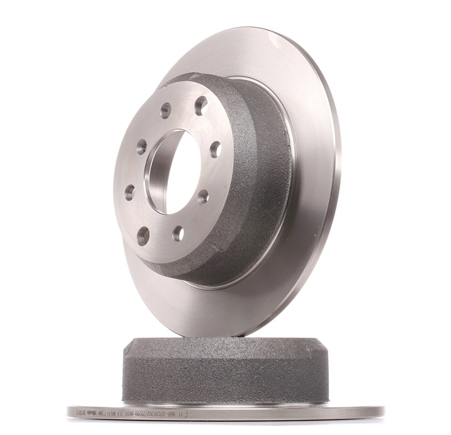 rendelés olcsó 08.1365.10 Féktárcsa tele, Ø: 267mm, csavarokkal ől BREMBO 105482621500, 60516948