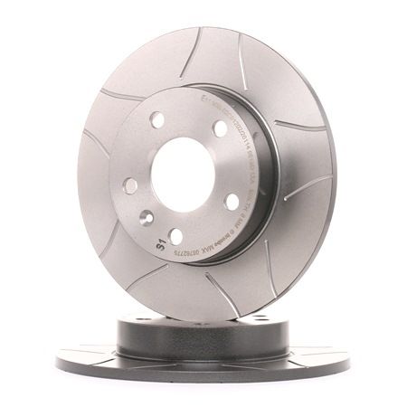 BREMBO 08.7627.75 Remschijven Zafira A 1.6 16V 101 Pk X 16 XEL