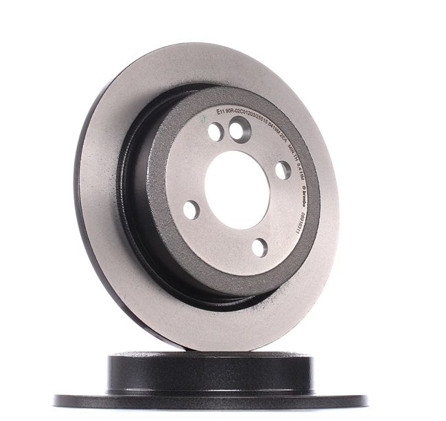 BREMBO 08.9163.11 Bremsscheiben Mini R50 1.4 D One 75PS 2004