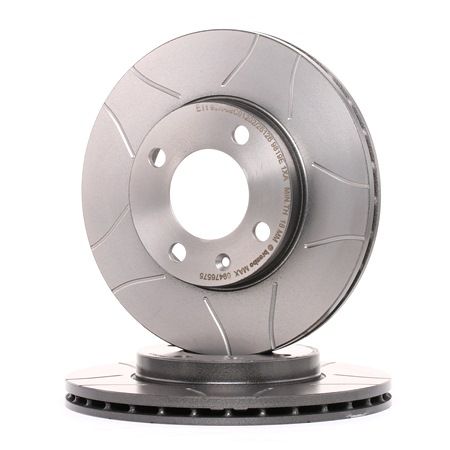 BREMBO 09.4765.75 Bremsscheiben VW Passat B1 Schrägheck (32) 1.6 GLi 110PS 1979