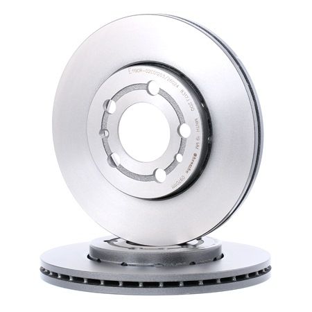 BREMBO 09.7011.11 Remschijven VW Bora 1j2 1.6 107 Pk AWB