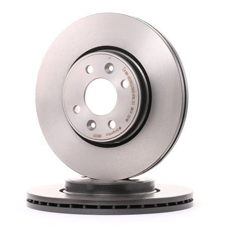 BREMBO 09.8137.21 Bremseskiver Renault Megane Scenic 1.9 dT (JA0Y) 94 hk F8Q 784