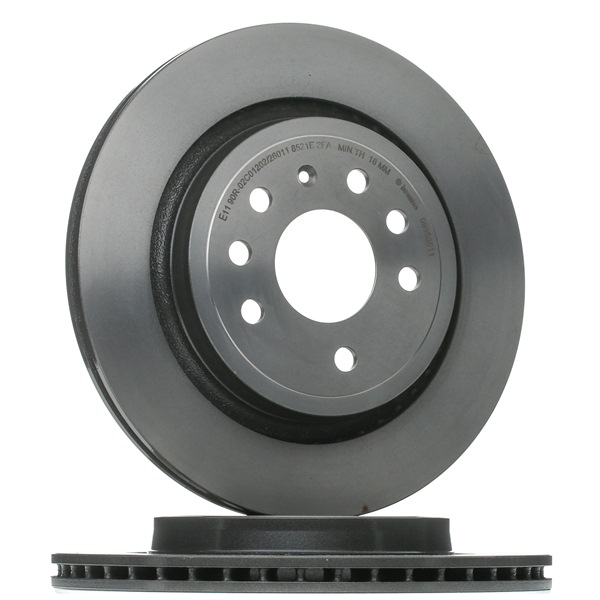 BREMBO 09.9505.11 Remschijven Vectra C GTS 2.8 V6 Turbo 280 Pk Z 28 NET