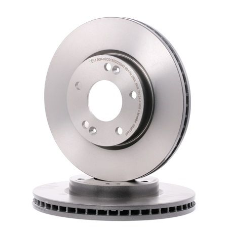 BREMBO 09.9574.40 Disque de frein KIA Ceed ED 1.4 CVVT 90CV 2012