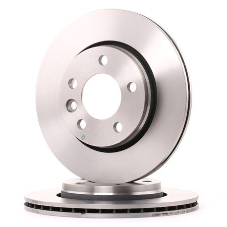 BREMBO 09.9582.10 Discos de travão VW T5 Camião de plataforma 1.9 TDI 102 cv BRS