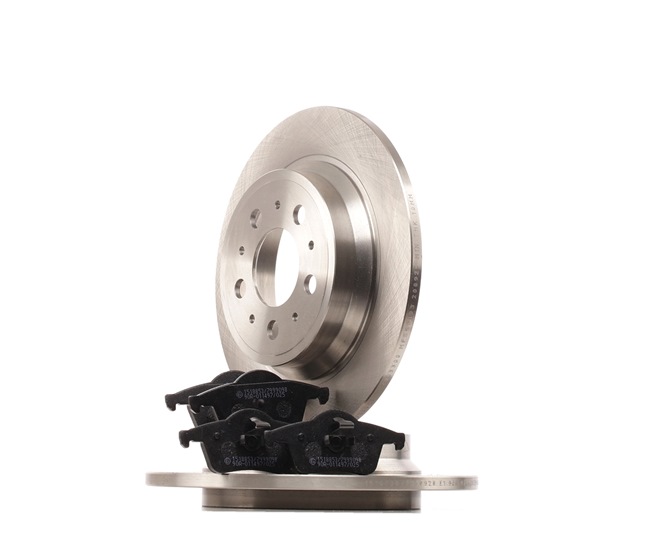 rendelés olcsó 3405B0486 Fék készlet, tárcsafék hátsótengely, Ø: 288,0mm, tele ől RIDEX
