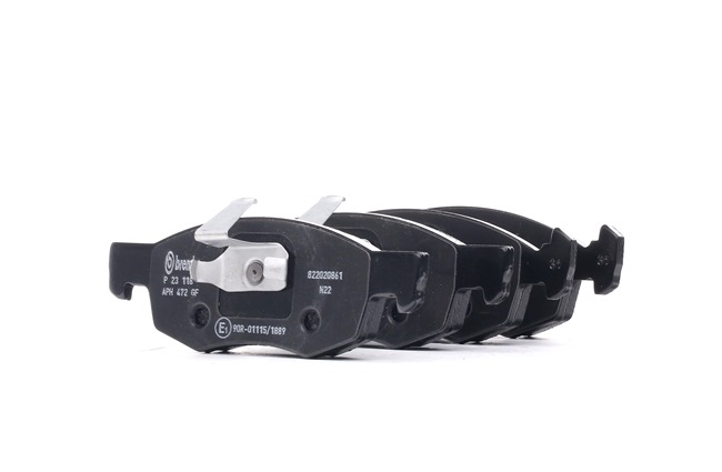 BREMBO P 23 118 Τακάκια φρένων Fiat Doblo Kombi 223 1.9 JTD 105 PS 223 A7.000
