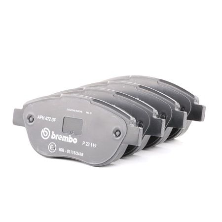 BREMBO P 23 119 Brake pads Fiat Idea 350 1.9 JTD 101 hp 188 B2.000
