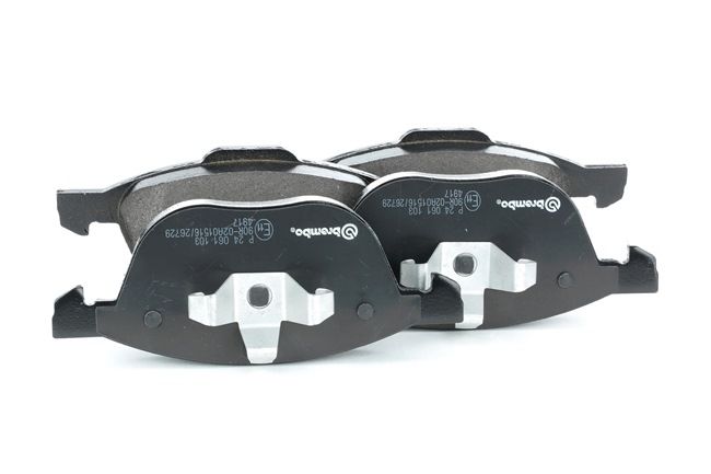 rendelés olcsó 23724 Fékbetétek dugattyú sasszeggel, csikorgásgátló lemezzel, Tartozékokkal ől BREMBO 1223682, 1321517, 1360305