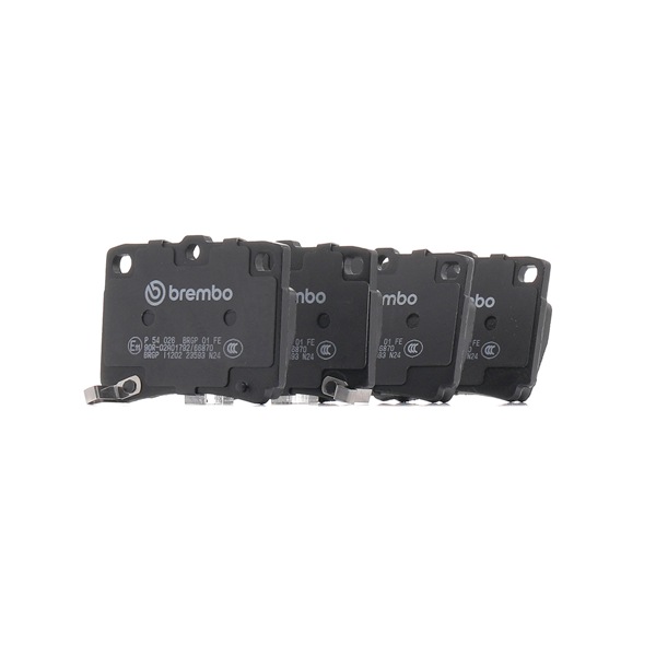 BREMBO P 54 026 Kit pastiglie freni Mitsubishi Pajero 2 3.0 V6 24V (V43W, V23W) 177 CV