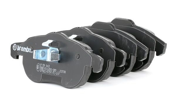 BREMBO P 59 043 Τακάκια φρένων FIAT Croma Van (194) 1.9 MJTD (194AXB1B) 120 PS 939 A1.000
