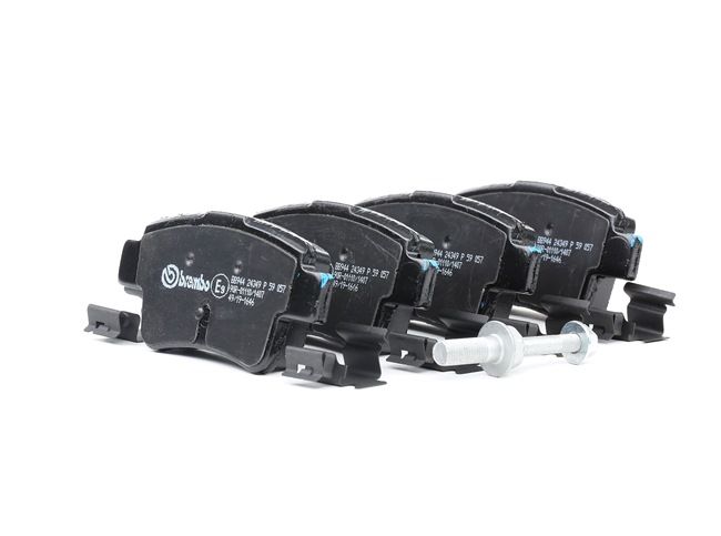 BREMBO P 59 057 Brake pads Vauxhall Corsa D 1.7 CDTI (L08) 131 hp A 17 DTS