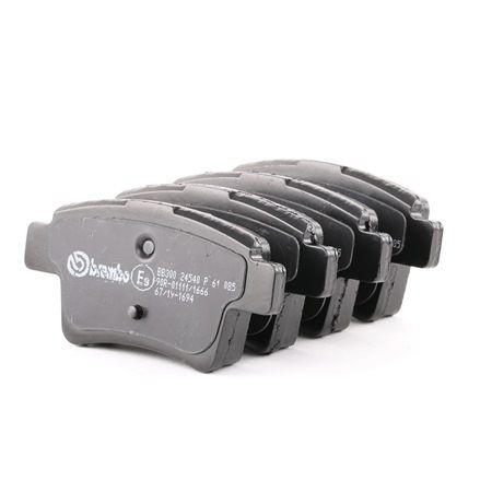 BREMBO P 61 085 Τακάκια φρένων Citroen C4 Picasso mk1 1.6 VTi 120 PS 5FW (EP6)