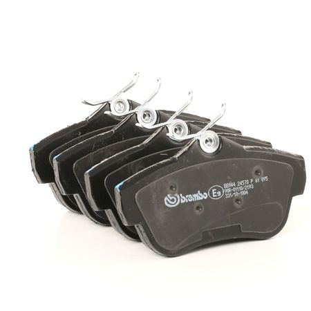 BREMBO P 61 095 Jarrupalat CITROËN Jumpy II MPV (VF7) 2.0 HDi 120 hv RHK (DW10UTED4)