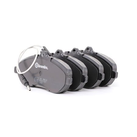 BREMBO P 61 096 Τακάκια φρένων Fiat Scudo 270 1.6 D Multijet 90 PS 9H07 (DV6UC)